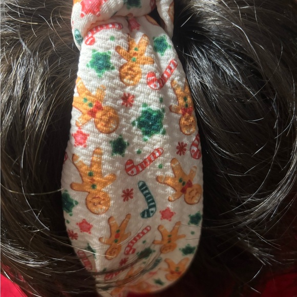 Gingerbread Christmas Headband - Picture 1 of 6